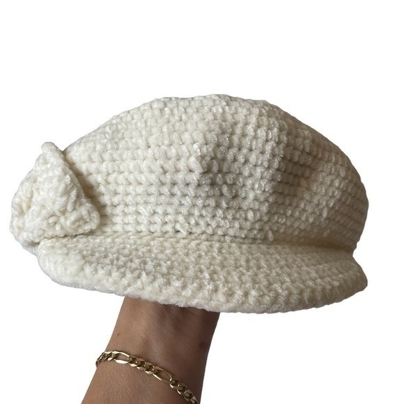 Super Soft Knit Ivory Fisherman Hat One size - Picture 5 of 5
